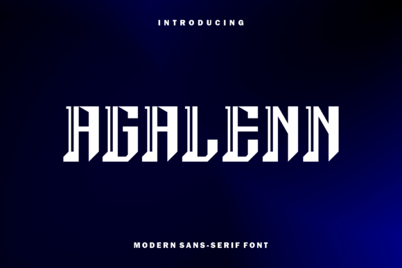 Agalenn: Elevating Design with Modern Serif Elegance