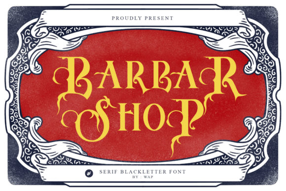 Barbar Shop: Why This Bold Blackletter Font Is the Secret Weapon for High-Impact Design