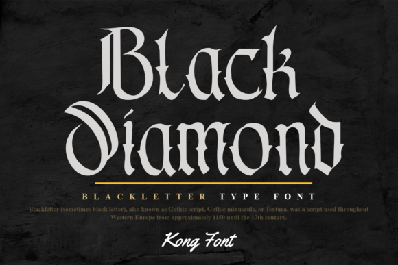 Black Diamond: Elevating Gothic Aesthetics in Modern Design