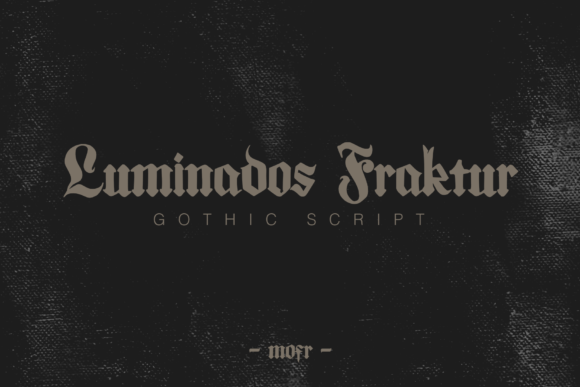 Bringing Historical Elegance to Modern Design with Luminados Fraktur