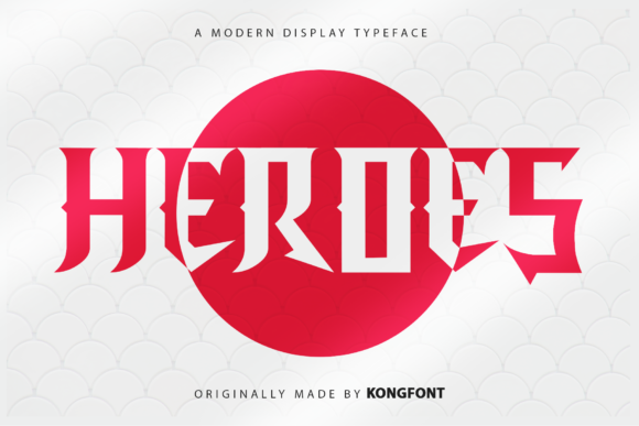 Heros: A Modern Blackletter Font for Bold Design