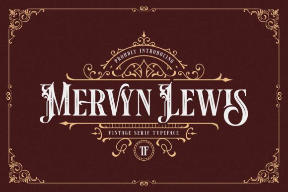 Mervyn Lewis: Integrating a Retro-Unique Font into Modern Design Workflows