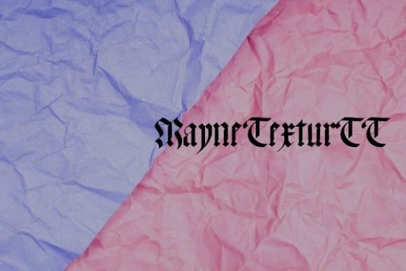 Meyne Textur: Elevate Your Brand with Distinctive Blackletter Typography