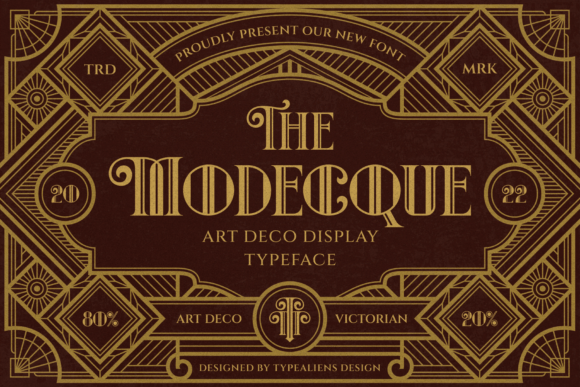 Modecque: Bridging Victorian Elegance and Art Deco Geometry