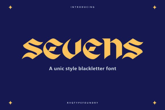 Sevens: A Distinctive Typographic Choice for Modern Branding