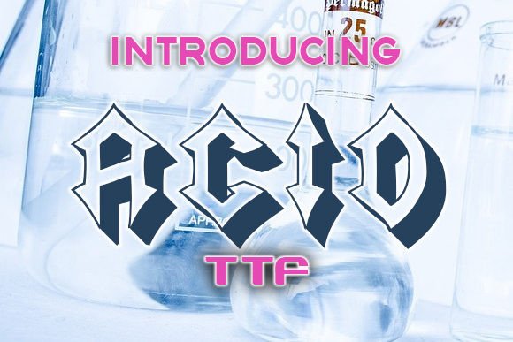 The Sharp Edge of Elegance: Why Acid is the Gothic Typeface for Modern Design